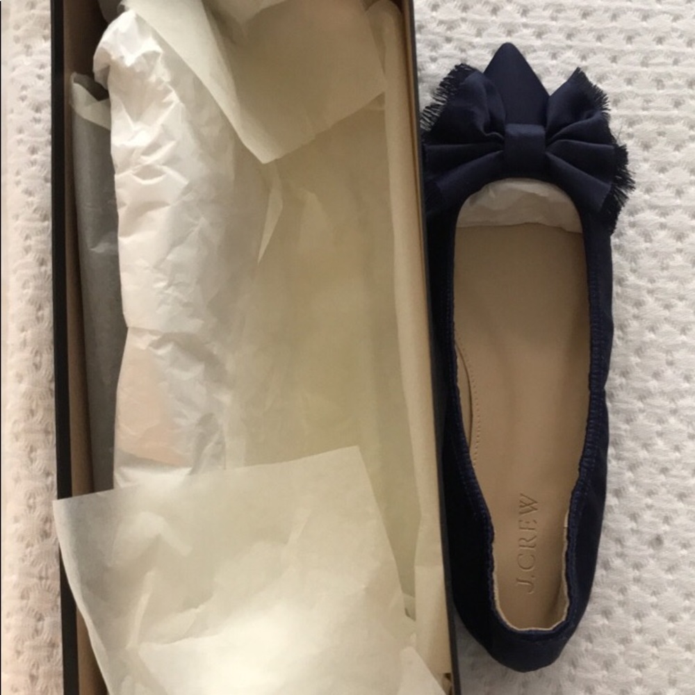 J.Crew Flat Bow Shoe